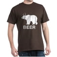 thumbnail image 1 of CafePress - Beer. Bear With Deer Antlers T Shirt - Men's Classic Graphic Cotton T-Shirt, 1 of 4