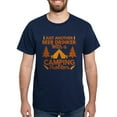 thumbnail image 1 of CafePress - Beer Drinker Camping Dark T Shirt - Men's Classic Graphic Cotton T-Shirt, 1 of 4