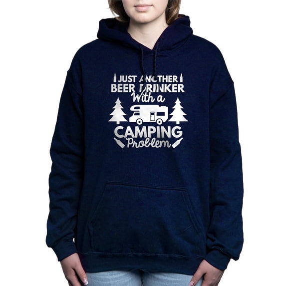 CafePress - Beer Drinker Camping Hooded Sweatshirt - Pullover Hoodie, Classic & Comfortable Hooded Sweatshirt