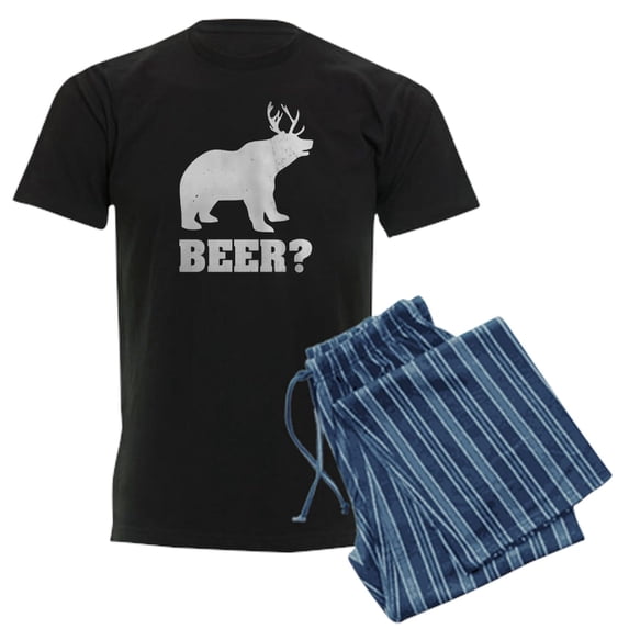 CafePress - Beer ? - Men's Dark Loose Fit Cotton Pajama Set