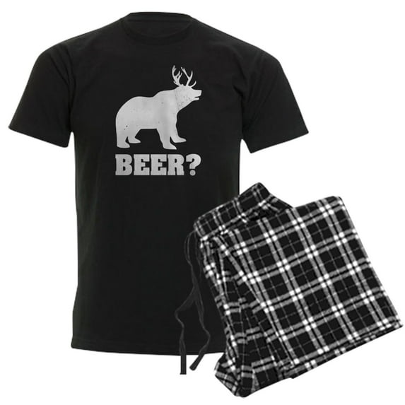 CafePress - Beer ? - Men's Dark Loose Fit Cotton Pajama Set