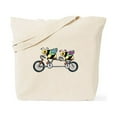 thumbnail image 1 of CafePress - Bees On A Tandem Bike Tote Bag - Unisex Canvas Tote Bag, Beige, 1-Piece, 1 of 7