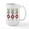 thumbnail image 1 of CafePress - Beets Large Mug - 15 oz Ceramic Large White Novelty Mug, 1 of 6
