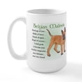 thumbnail image 1 of CafePress - Belgian Malinois - 15 oz Ceramic Large White Novelty Mug, 1 of 6