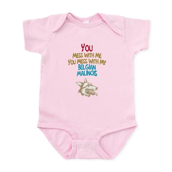 CafePress - Belgian Malinois Infant Bodysuit - Baby Light Bodysuit, Size Newborn - 24 Months