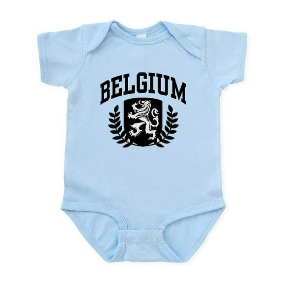 CafePress - Belgium Infant Bodysuit - Baby Light Bodysuit, Size Newborn - 24 Months
