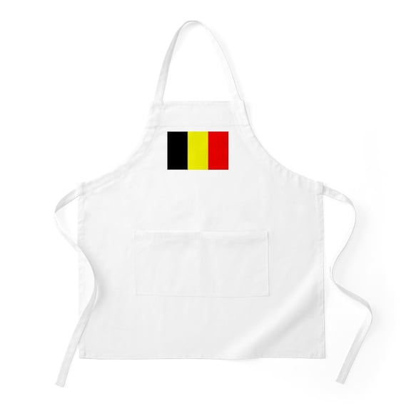 CafePress - Belgium - Kitchen Apron with Pockets, Grilling Apron, Baking Apron