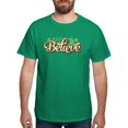 thumbnail image 1 of CafePress - Believe Christmas Dark T Shirt - Men's Classic Graphic Cotton T-Shirt, 1 of 4