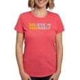 thumbnail image 1 of CafePress - Believe In Yourself Be You Womens Tri Blend T Sh - Womens Tri-blend T-Shirt, 1 of 4