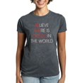 thumbnail image 1 of CafePress - Believe There Is Good In T Women's Classic T Shirt - Women's Traditional Fit Dark T-Shirt, 1 of 4