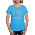 thumbnail image 1 of CafePress - Believe There Is Good In T Women's Classic T Shirt - Women's Traditional Fit Dark T-Shirt, 1 of 4