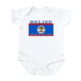 thumbnail image 1 of CafePress - Belize Belizean Flag Infant Bodysuit - Baby Light Bodysuit, Size Newborn - 24 Months, 1 of 4