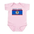 thumbnail image 1 of CafePress - Belize Belizean Flag Infant Bodysuit - Baby Light Bodysuit, Size Newborn - 24 Months, 1 of 4