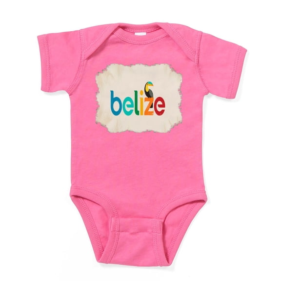 CafePress - Belize - Cute Infant Bodysuit Baby Romper - Size Newborn - 24 Months