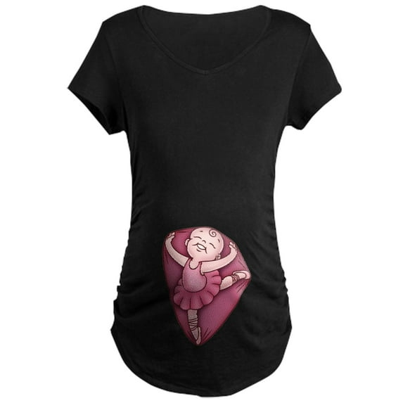 CafePress - Belly Dancer Maternity Dark T Shirt - Maternity Dark T-Shirt