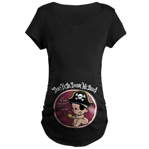 CafePress - Belly Hook Maternity Dark T Shirt - Maternity Dark T-Shirt