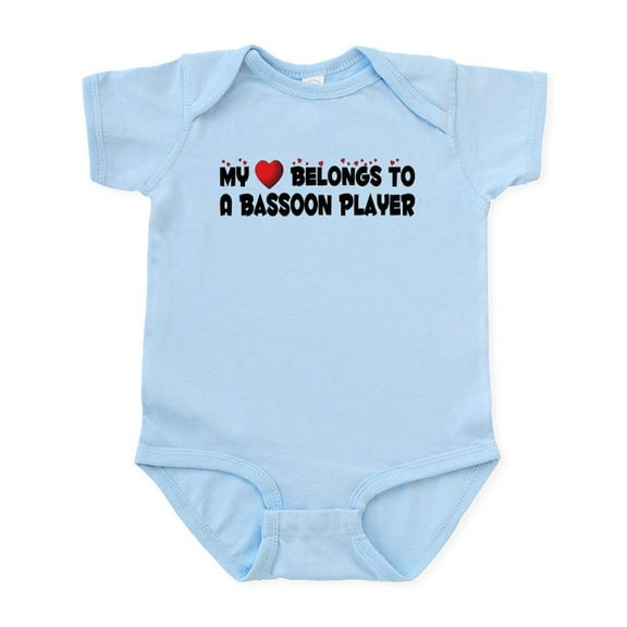 CafePress - Belongs To A Bassoon Player Infant Bodysuit - Baby Light Bodysuit, Size Newborn - 24 Months