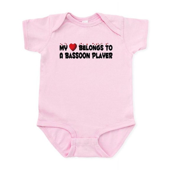 CafePress - Belongs To A Bassoon Player Infant Bodysuit - Baby Light Bodysuit, Size Newborn - 24 Months