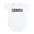 thumbnail image 1 of CafePress - Belongs To A Euphonium Player Infant Bodysuit - Baby Light Bodysuit, Size Newborn - 24 Months, 1 of 4