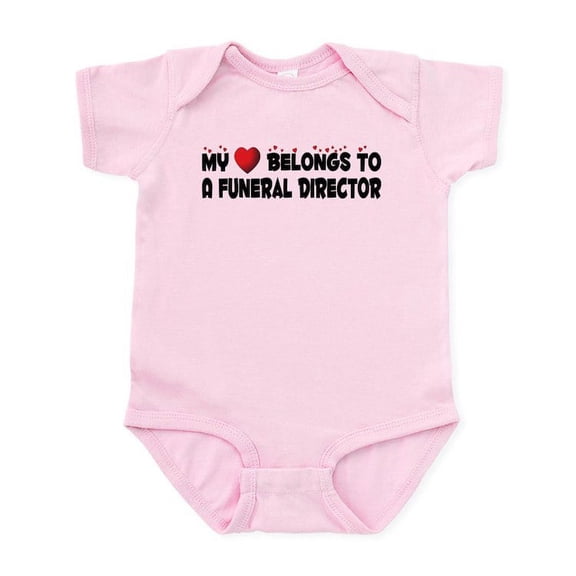 CafePress - Belongs To A Funeral Director Infant Bodysuit - Baby Light Bodysuit, Size Newborn - 24 Months