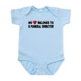 thumbnail image 1 of CafePress - Belongs To A Funeral Director Infant Bodysuit - Baby Light Bodysuit, Size Newborn - 24 Months, 1 of 4