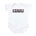thumbnail image 1 of CafePress - Belongs To An Anesthesiologist Infant Bodysuit - Baby Light Bodysuit, Size Newborn - 24 Months, 1 of 4