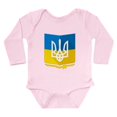 thumbnail image 1 of CafePress - Bendera Ukraina Body Suit - Long Sleeve Cotton Baby Bodysuit, 1 of 4
