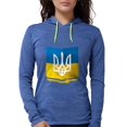 thumbnail image 1 of CafePress - Bendera Ukraina Long Sleeve T Shirt - Womens Hooded Shirt, 1 of 1