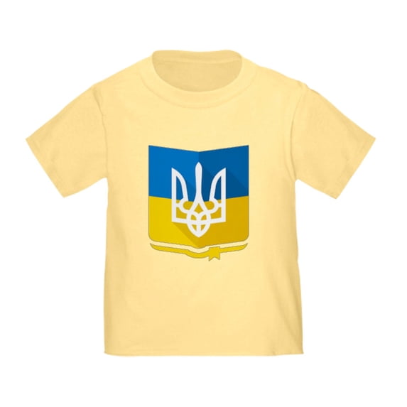 CafePress - Bendera Ukraina T Shirt - Cute Toddler T-Shirt, 100% Cotton