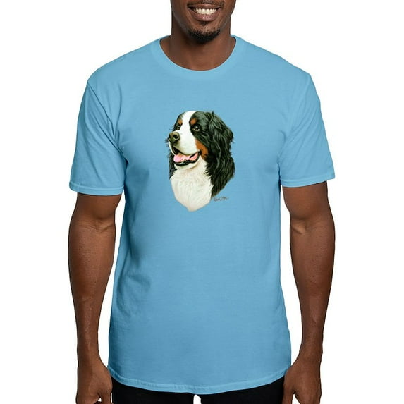 CafePress - Bernese Mountain Dog Fitted T Shirt - Fitted T-Shirt, Vintage Fit Soft Cotton Tee
