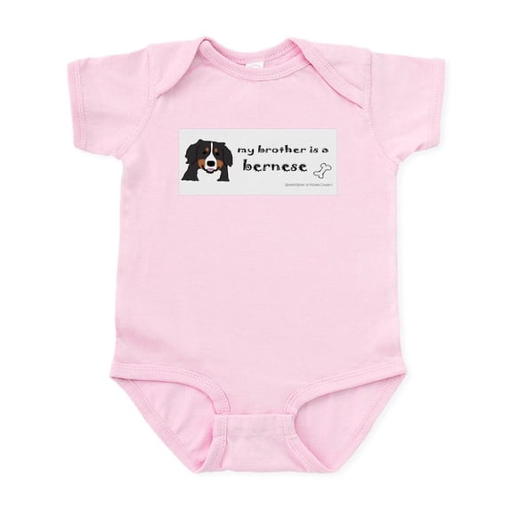 CafePress - Bernese Mountain Dog Gifts Infant Bodysuit - Baby Light Bodysuit, Size Newborn - 24 Months
