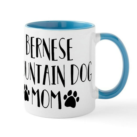 CafePress - Bernese Mountain Dog Mom - 11 oz Ceramic Mug - Novelty Coffee Tea Cup