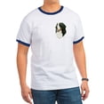 thumbnail image 1 of CafePress - Bernese Mountain Dog Ringer T - 100% Cotton Ringed T-Shirt, 1 of 4