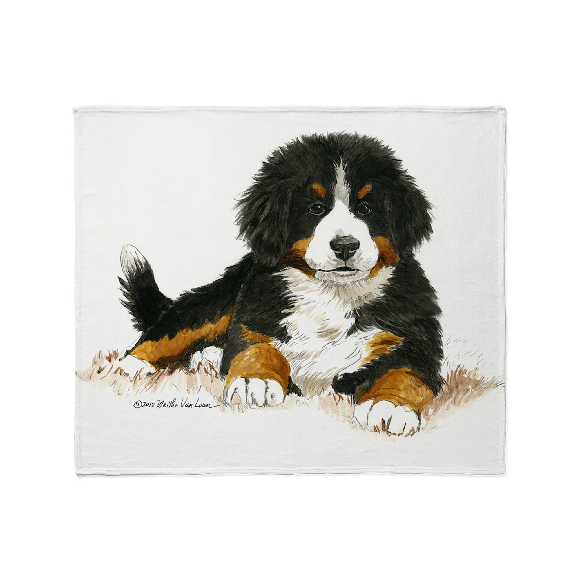 Bernese mountain dog clearance blanket