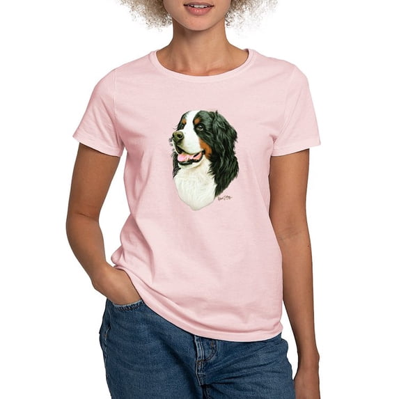 CafePress - Bernese Mountain Dog Women's Light T Shirt - Women's Classic T-Shirt
