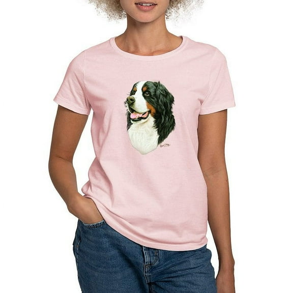 CafePress - Bernese Mountain Dog Women's Light T Shirt - Women's Classic T-Shirt