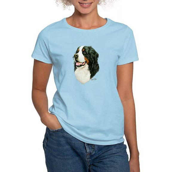CafePress - Bernese Mountain Dog Women's Light T Shirt - Women's Classic T-Shirt