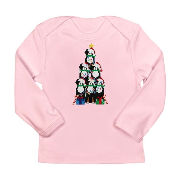 CafePress - Bernese Mt Dog Xmas Tree Long Sleeve Infant T Shir - Long Sleeve Infant T-Shirt
