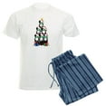thumbnail image 1 of CafePress - Bernese Mt Dog Xmas Tree Pajamas - Men's Light Loose Fit Cotton Pajama Set, 1 of 7