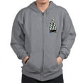 thumbnail image 1 of CafePress - Bernese Mt Dog Xmas Tree Sweatshirt - Zip Hoodie, Classic Hooded Sweatshirt with Metal Zipper, 1 of 4