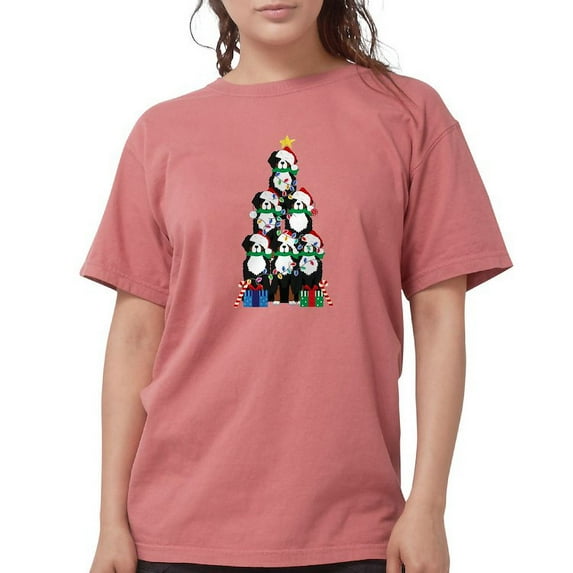 CafePress - Bernese Mt Dog Xmas Tree T Shirt - Womens Comfort Colors® Shirt