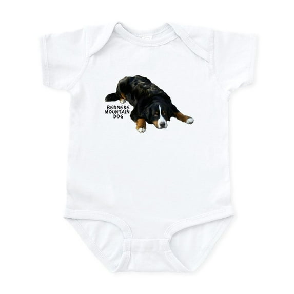 CafePress - Bernese Rug Pose Infant Creeper - Baby Light Bodysuit, Size Newborn - 24 Months