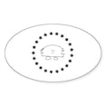 thumbnail image 1 of CafePress - Bernie For President - Sticker (Oval), 1 of 1