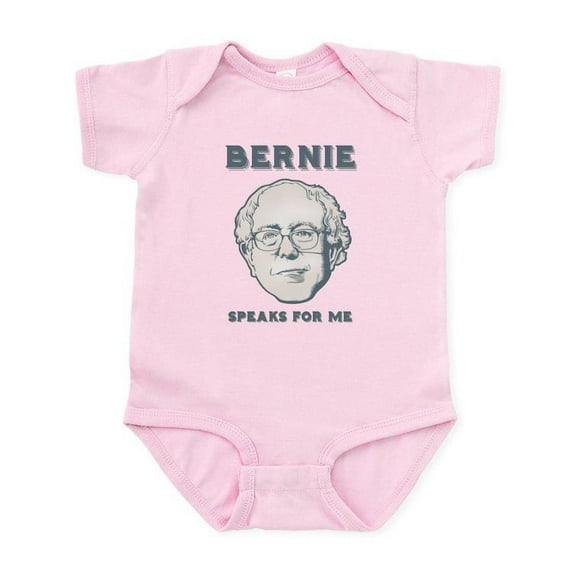 CafePress - Bernie Speaks For Me Infant Bodysuit - Baby Light Bodysuit, Size Newborn - 24 Months