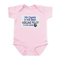 thumbnail image 1 of CafePress - Best Airline Pilot In The World (Daddy) Infant Bod - Baby Light Bodysuit, Size Newborn - 24 Months, 1 of 4