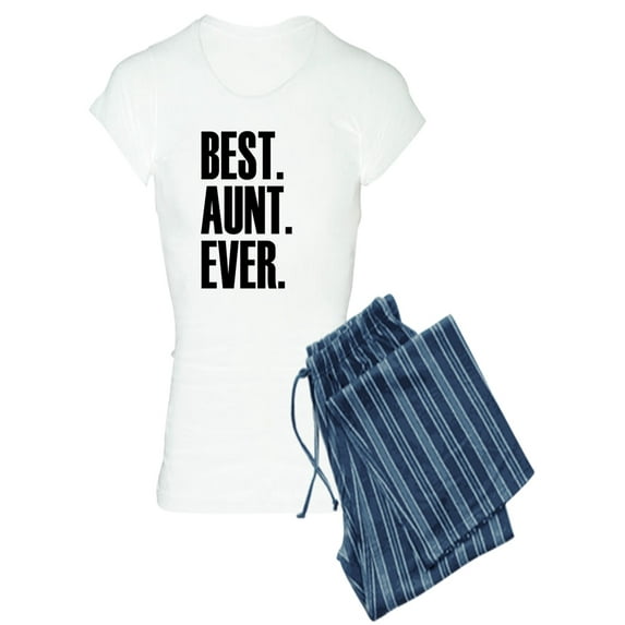 CafePress - Best Aunt Ever Pajamas - Women's Light Pajamas
