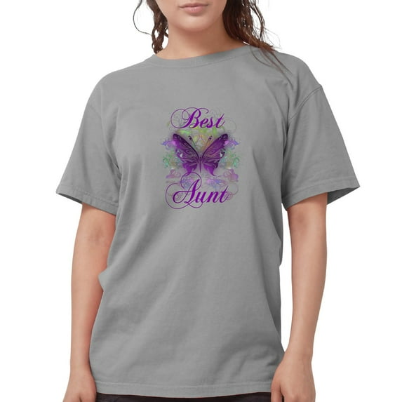 CafePress - Best Aunt Women's Comfort Colors® T Shirt - Womens Comfort Colors® Shirt