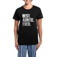 thumbnail image 1 of CafePress - Best Auntie Ever Pajamas - Women's Short Sleeve Print T-Shirt and Pants Dark Cotton Pajama Set, 1 of 7