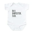 thumbnail image 1 of CafePress - Best Babysitter Ever Body Suit - Baby Light Bodysuit, Size Newborn - 24 Months, 1 of 4