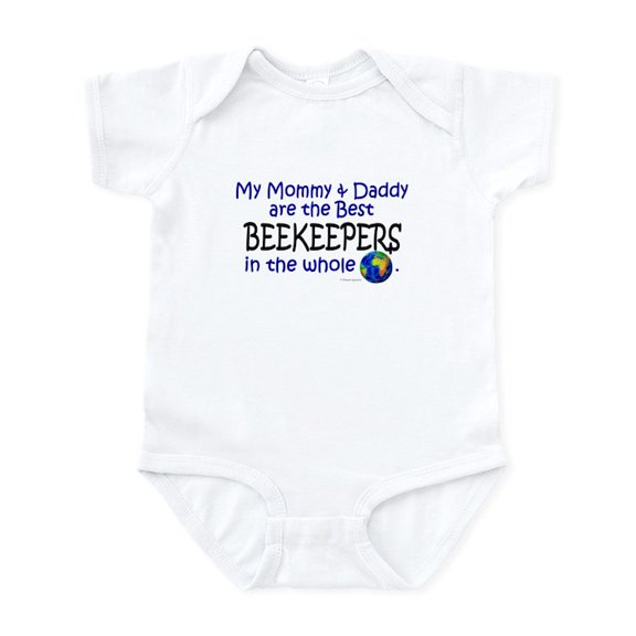 CafePress - Best Beekeepers In The World Infant Bodysuit - Baby Light Bodysuit, Size Newborn - 24 Months